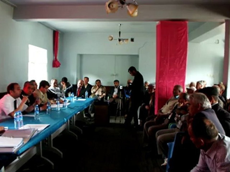 DEDEMLİ BOZKIR BARAJ TOPLANTISI 7