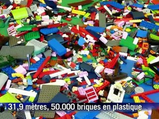 Séoul: la plus haute tour lego du monde