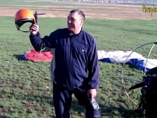 Первый полет с мотором