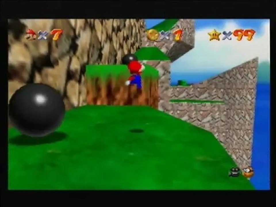Walkthrough Super Mario 64 : Ile Grands-Petits