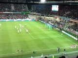 Montpellier - Evian : Penalty de Younès Belhanda, 1-0 (L1 2011/2012)
