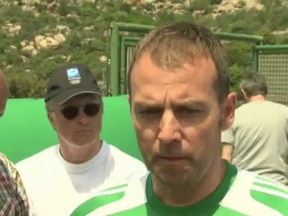Dfb mit rumpftruppe im sardinien-trainingslager