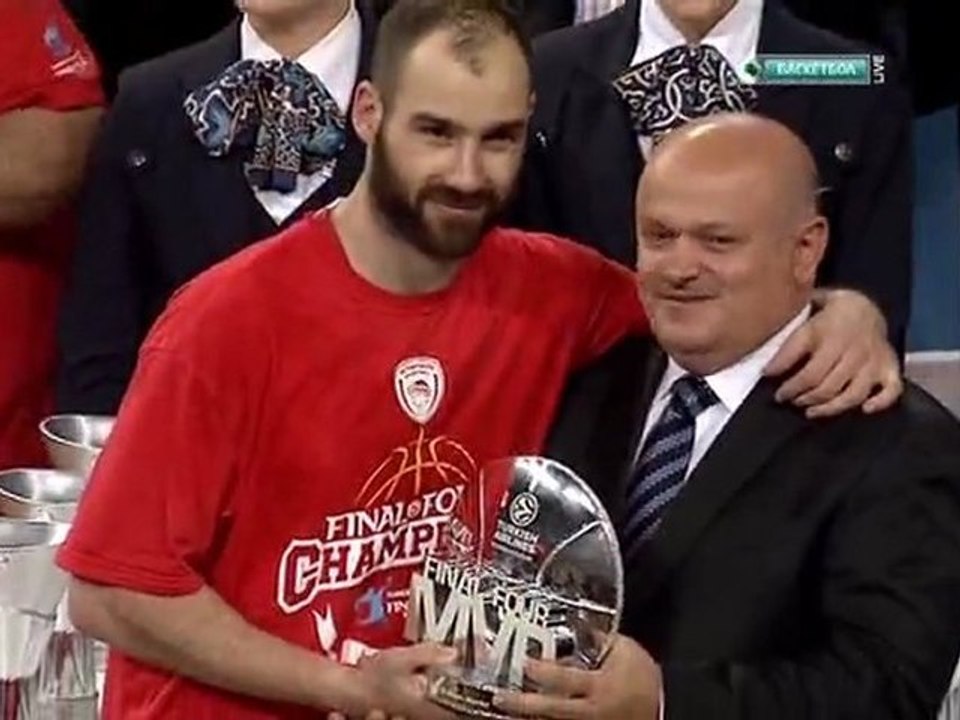 ПБК ЦСКА - Олимпиакос,Награждение