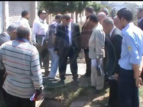 لجنة تقصي الحقائق بمجلس الشعب تعاين مصنعا بالدقهلية يصرف مخلفاته بالنيل