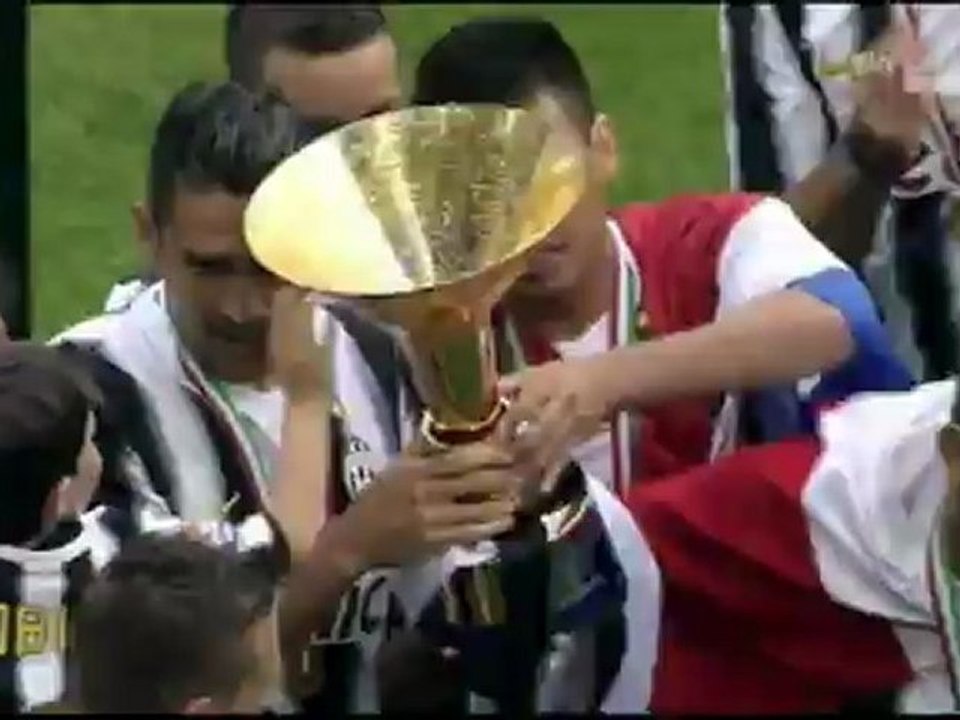Premiazione Juventus campione d'Italia 2011/2012