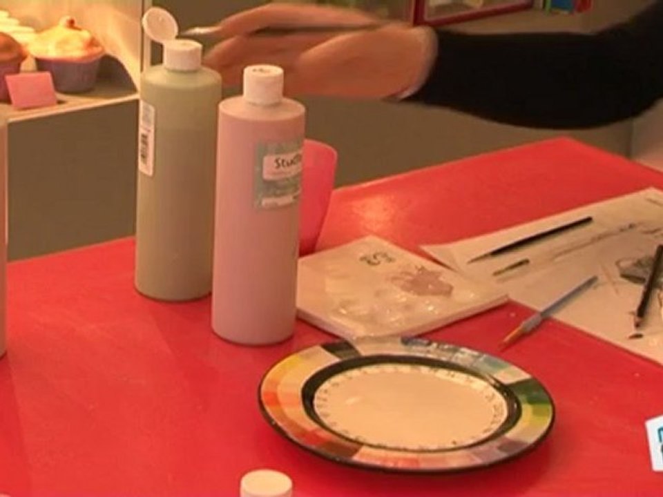 Faire de la peinture sur céramique