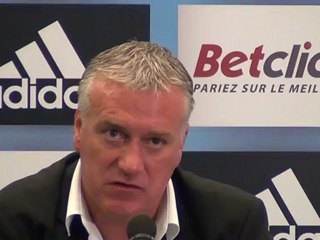 Deschamps évoque le niveau de jeu de ses joueurs