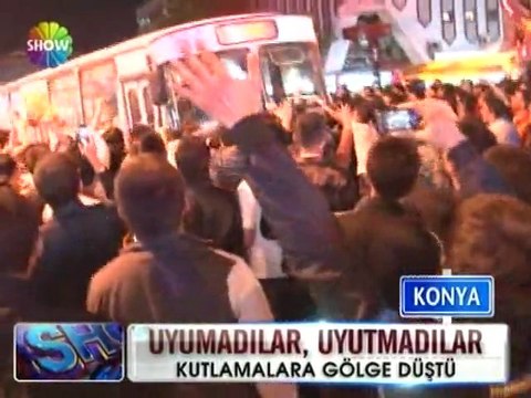 Şampiyonluk kutlamasına gölge düştü - 13 mayıs 2012