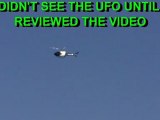 UFO .et hélico. Eric Adamo Sherman Oaks, CA .07.05.2012