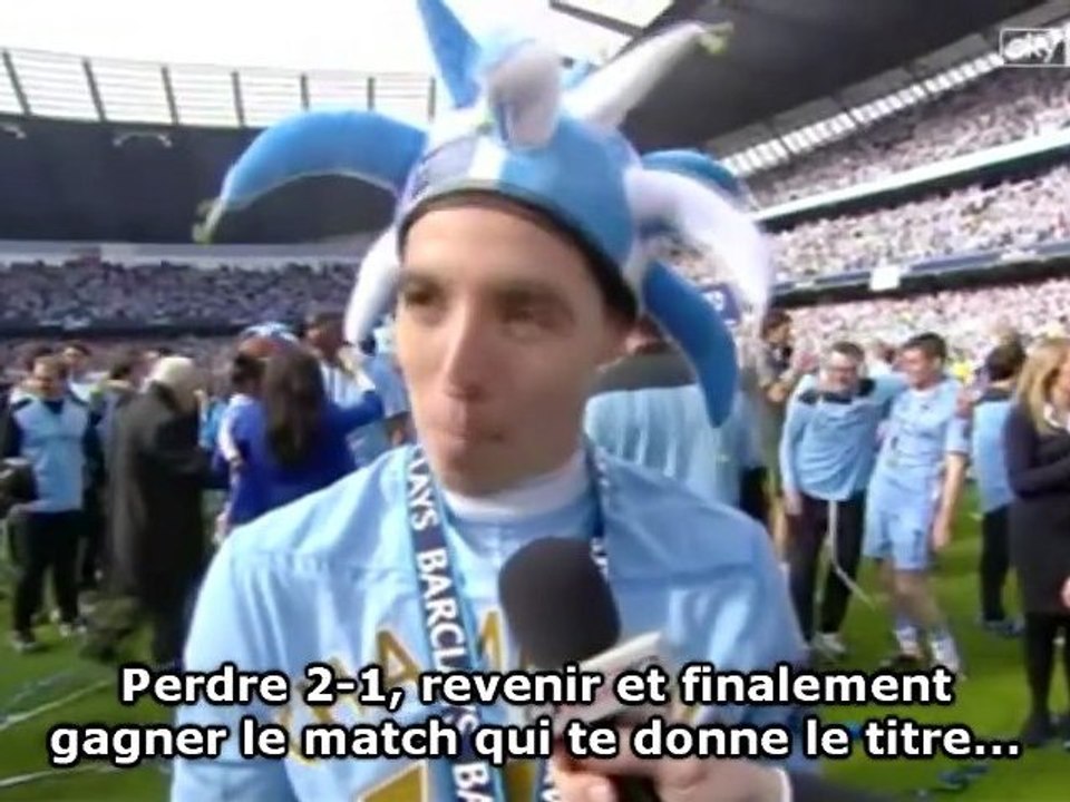 City champion : Nasri, Clichy et Mancini aux anges