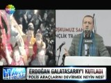 Recep Tayyip Erdoğan Galatasaray'ı kutladı - 13 mayıs 2012
