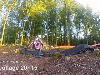 vol au couché du soleil