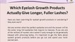 Eyelash Growth Products