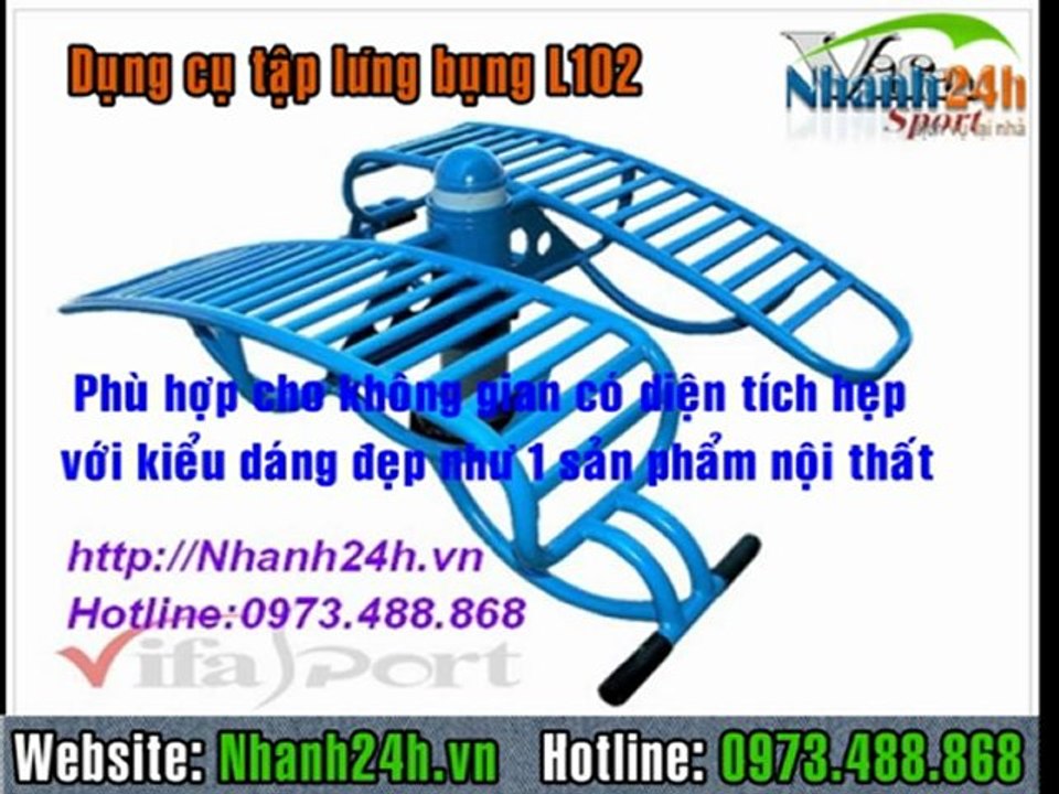 Dụng cụ tập lưng bụng L102 - Nhanh24h