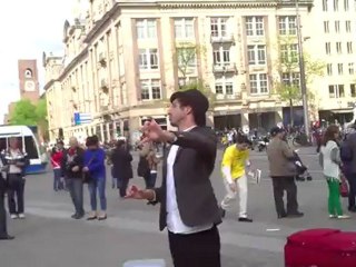 GHANTHO .52 Play Theater in Street  Amsterdam  13/5/2012.foto Alyas Hanna .