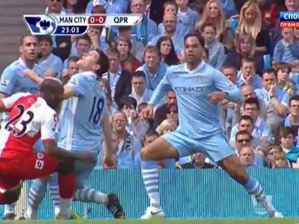 Манчестер Сити - Куинз Парк Рейнджерс 38 тур 1 тайм