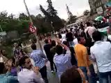 Syria فري برس حلب الجامعة مظاهرة حاشدة من الساحة إلى أدونيس 14 5 Aleppo