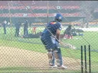 Mumbai in practice session ahead of its clash with Bangalore 14May