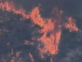 Wildfires scorch land in Tonto National Forest, Arizona