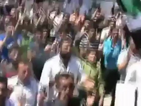 Syria فري برس حماه المحتلة مظاهرة قلعة المضيق وفاءً للشهيد المجاهد خالد نصر الله 14 5 2012 Hama