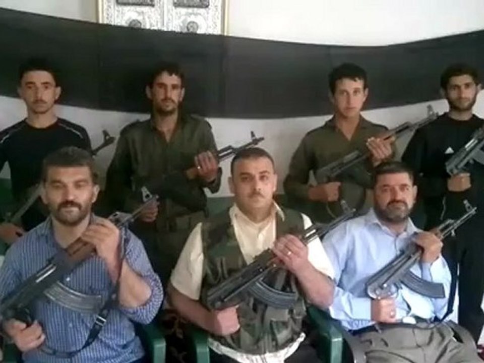 Syria فري برس حلب انشقاق ضابط وعناصره وانضمامهم الى لواء أحرار الشمال Aleppo