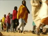 الاستعداد لاخلاء مخيم  للاجئين السودانيين  في تشاد