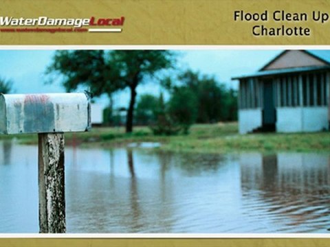 Charlotte Flood Clean Up ~ Water Damage Remediation