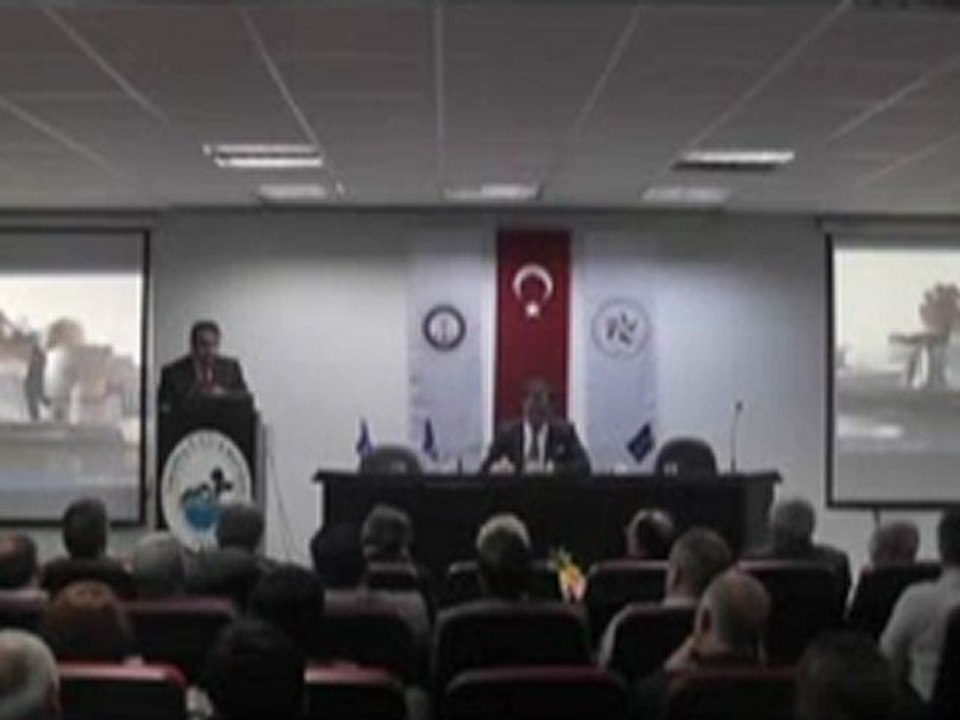 YAGESAD BAŞKANI SAYIN; BEHRAM KAVLAK "KENTSEL DÖNÜŞÜMDE ÇELİK YAPILAR ÇELİK KONUTLAR KONFERANSI"