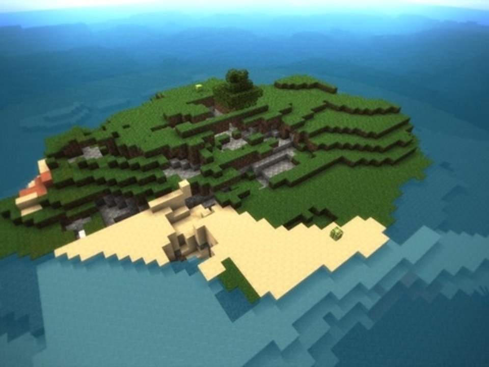 Minecraft survie : une ile ?