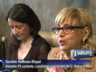 Législatives: Duflot dément tout "arrangement" avec le PS