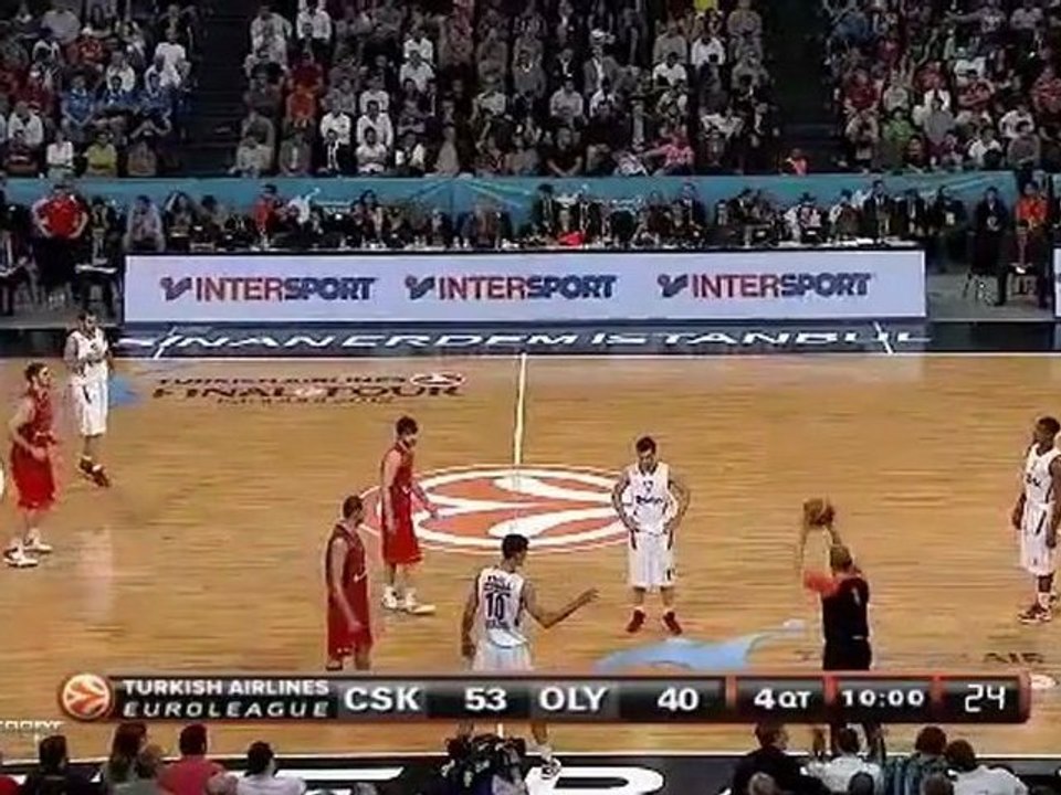 Cska VS Olympiakos 61-62, Final (Last Period)