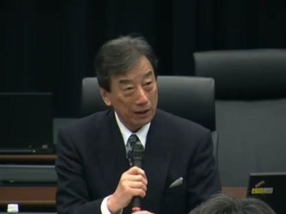 国会事故調　第１２回委員会後の記者会見