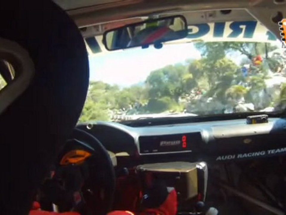 Cámara interior José Antonio Aznar (Audi A4ST) - Subida a Ubrique 2011