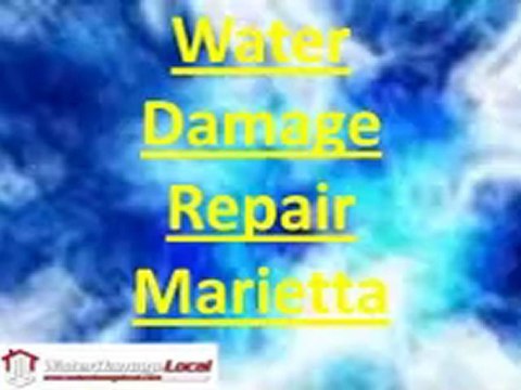 Marietta Water Damage Repair
