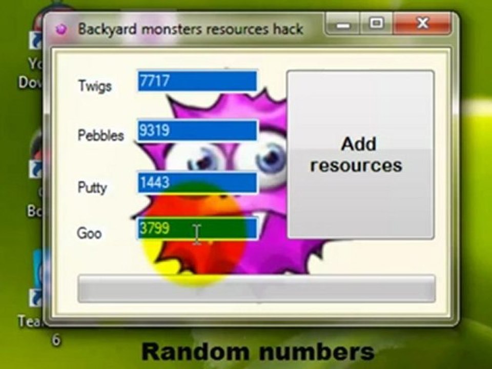 Backyard monsters - Hack Cheat - FREE Download May 2012 Update
