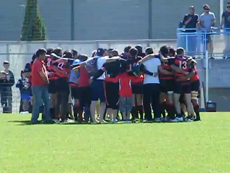 seniors cob xv aprés le match cob xv - six fours.