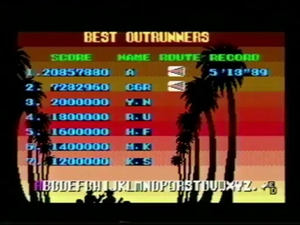 Classic Game Room - OUT RUN for Sega Master System