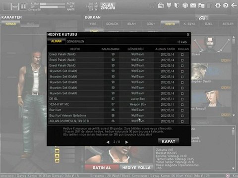 DivaneTR Wolfteam Hediye Kutusu