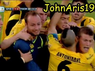 ARIS paok 1-0 50' GOAL BALAH
