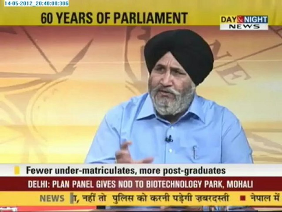 Prime 60 Year of Parliament 14 May 2012 Part 1