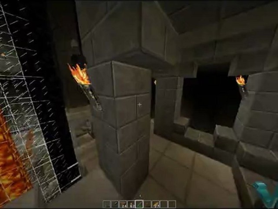 [ Minecraft ] Forteresse Orque - Visite du chantier en fly mode !