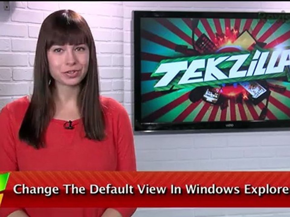 Custom Default View for Windows Explorer - Tekzilla Daily Tip