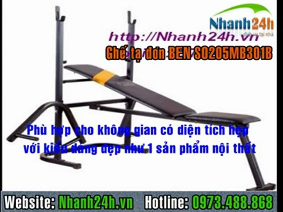Ghế tạ đơn BEN SO205MB301B - Nhanh24h.vn