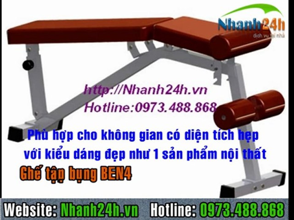 Ghế tập bụng BEN4 - Nhanh24h