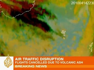 Volcano's ash cloud causes flight chaos across Europe