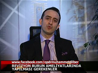 Revizyon Burun Ameliyatlarında Neler Yapıyorsunuz? - Op.Dr.Muhammet DİLBER