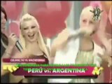 Bailarinas argentinas y peruanas