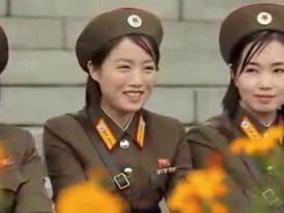 North Korean Military Parade to James Bond theme