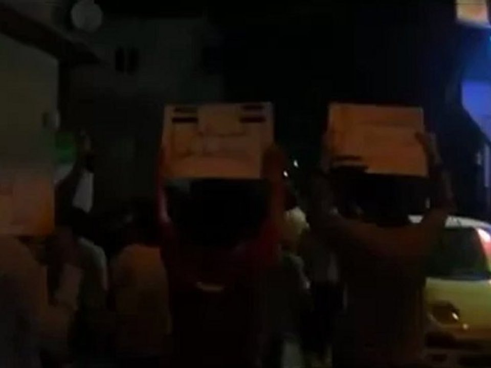 Syria فري برس حلب حي الحيدرية مظاهرة مسائية  14 5 2012ج2 Aleppo