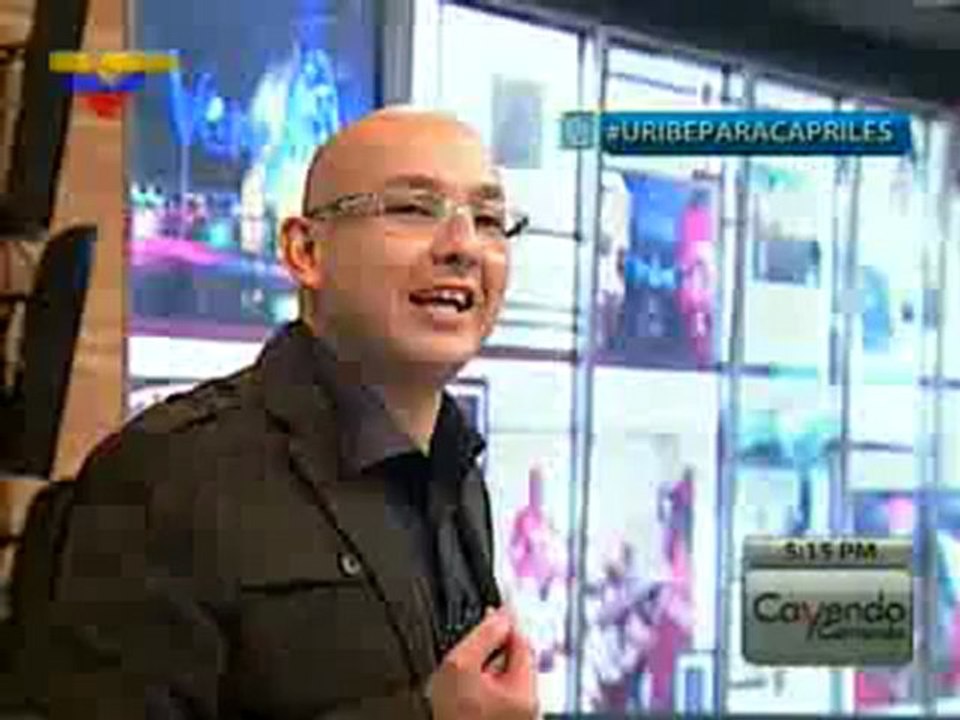 (VÍDEO) Cayendo y Corriendo del día lunes 14.05.2012  1/2